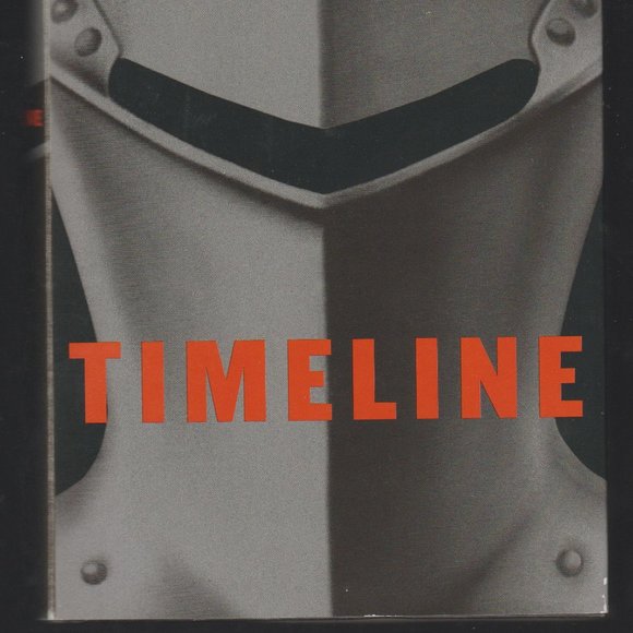 Timeline Michael Crichton 1st First Edition 1999 Hardcover Hardback Book - Picture 2 of 16